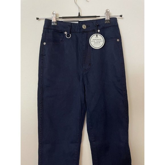 NWT Neuw Marilyn High Rise Skinny Jeans Size 4 Indigo Blue Japanese Silk Touch - Picture 3 of 5